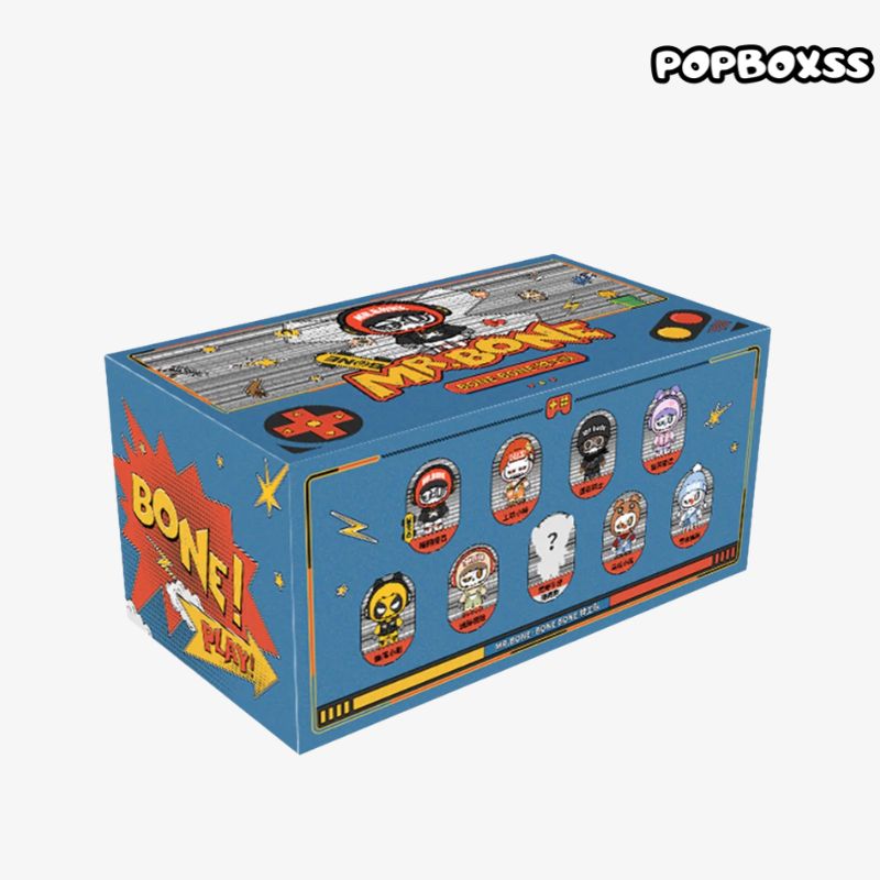 MR.BONE Fluffy Agent Team Series Plush Blind Box - POPBOXSS