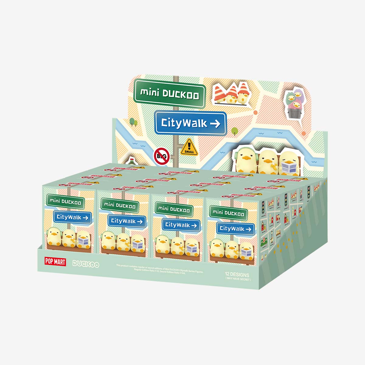 POPMART Mini DUCKOO Citywalk Series Figures(PRE ORDER) - POPBOXSS
