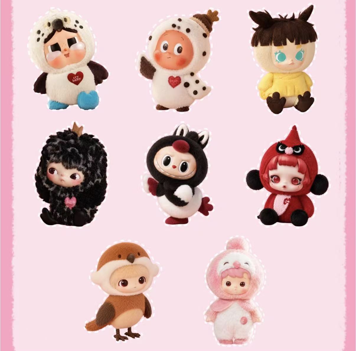 POP MART Dear Birds Series Plush Pendent Blind Box (PRE-ORDER) - POPBOXSS