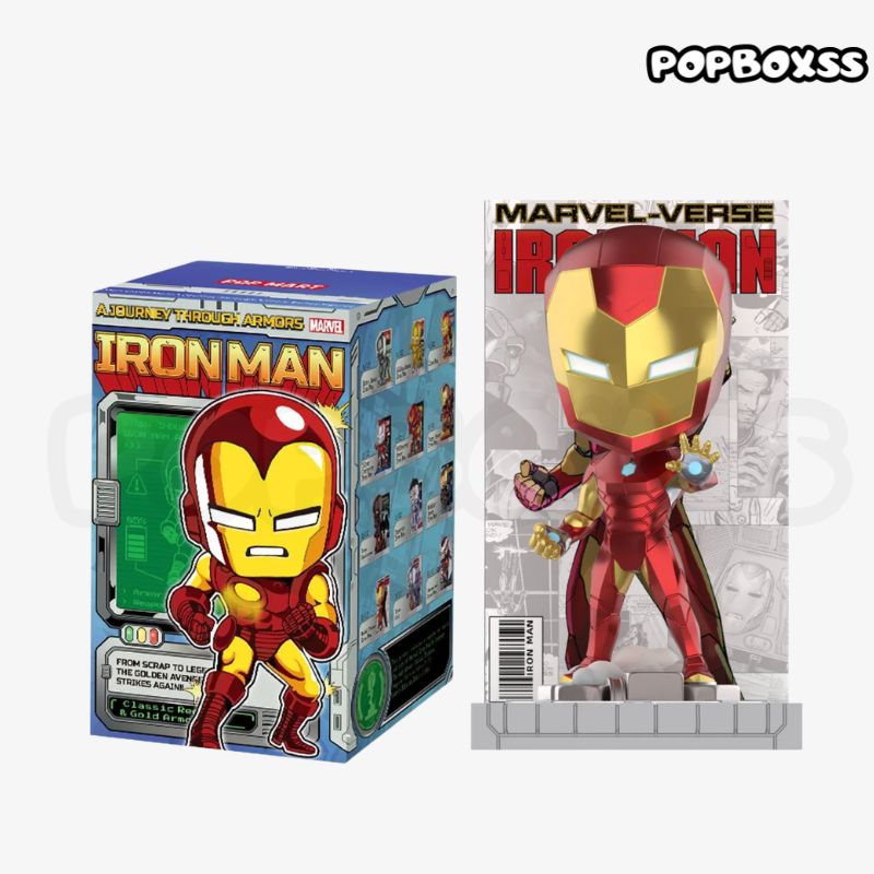 Marvel Iron Man: A Journey Through Armors Series Figures Blind Box (PRE-ORDER) - POPBOXSS