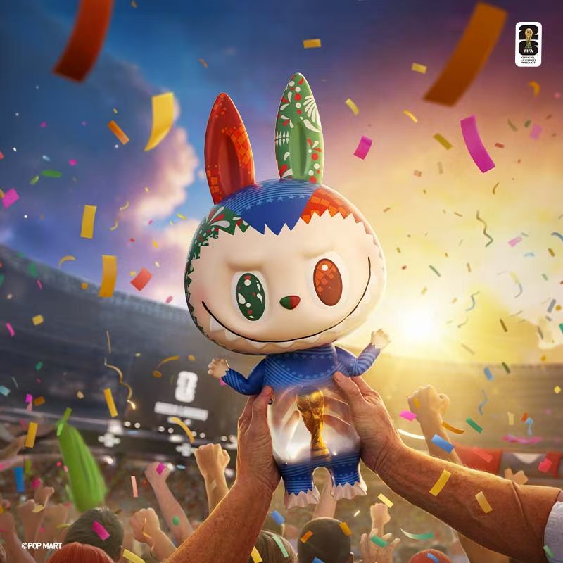 POPMART The Monster MEGA LABUBU World Cup 400% figurines（PRE ORDER） - POPBOXSS