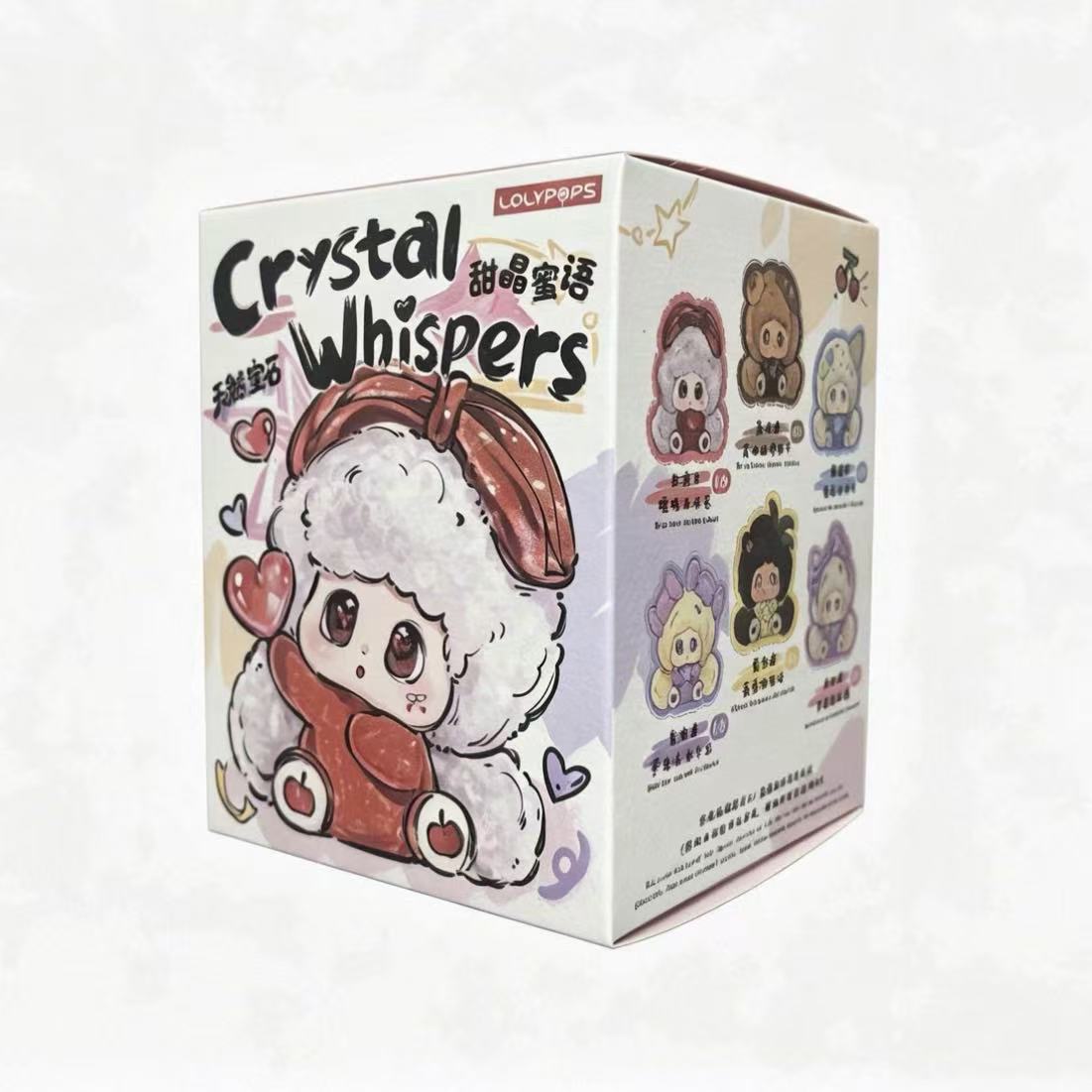 Micoco Nono Crystal Whispers Series Plush Pendant Blind Box - POPBOXSS