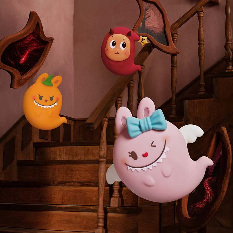 POP MART Too Cute To Haunt Series Silicone Squeeze Light Blind Box - POPBOXSS