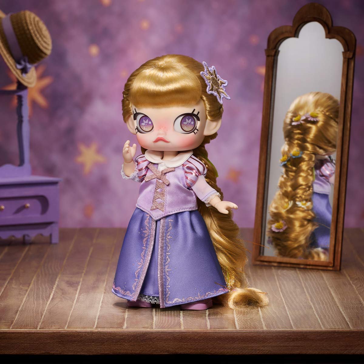 POPMART MOLLY Rapunzel 1/8 Action Figure - POPBOXSS