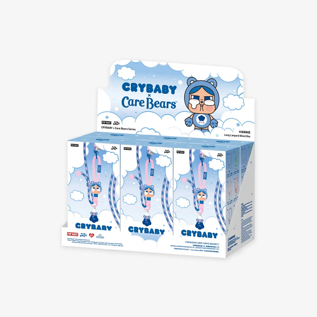 POPMART CRYBABY x Care Bears Series - Long Lanyard - POPBOXSS