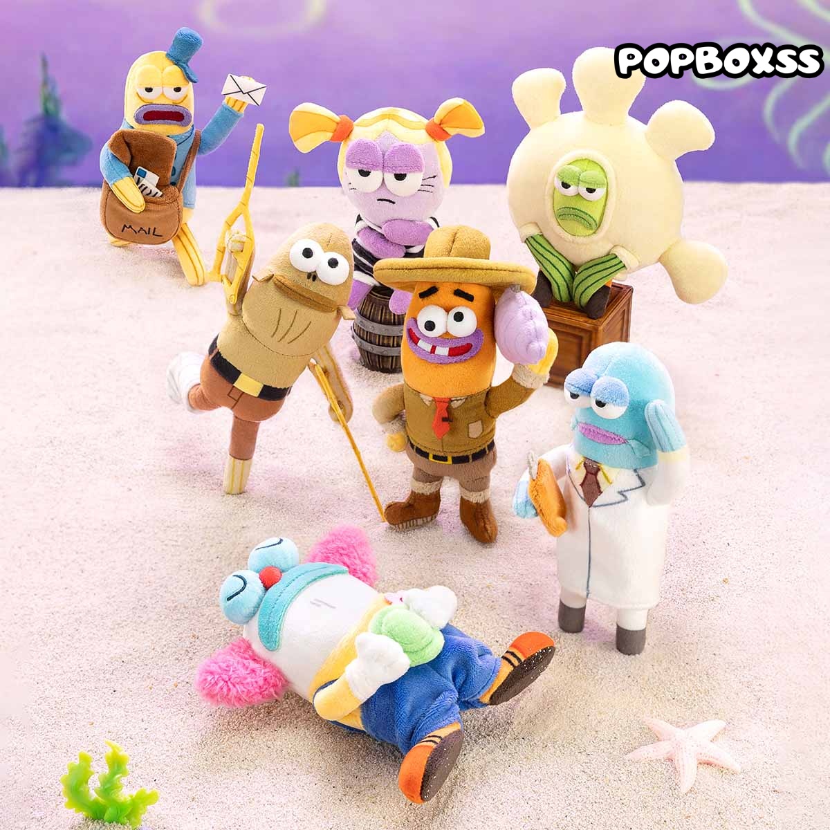 Residents of Bikini Bottom-Whimsical Plush Part2(PRE-ORDER) - POPBOXSS