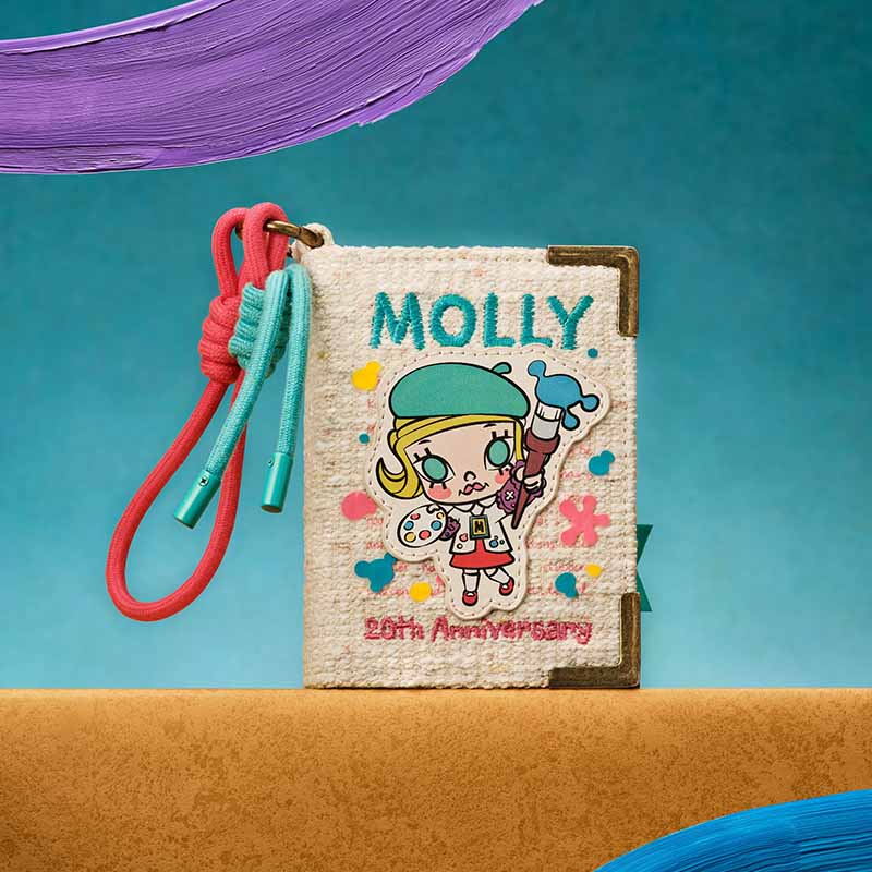 POP MART MOLLY 20th Anniversary Scenery Along the Way Series Retro Book Mini Bag Blind Box (PRE-ORDER) - POPBOXSS