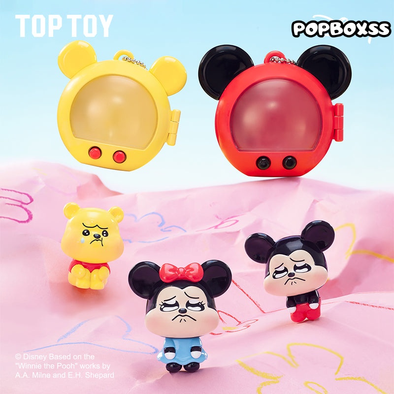 Disney Mickey & Friends Mini Pouty Series Figures Blind Box - POPBOXSS