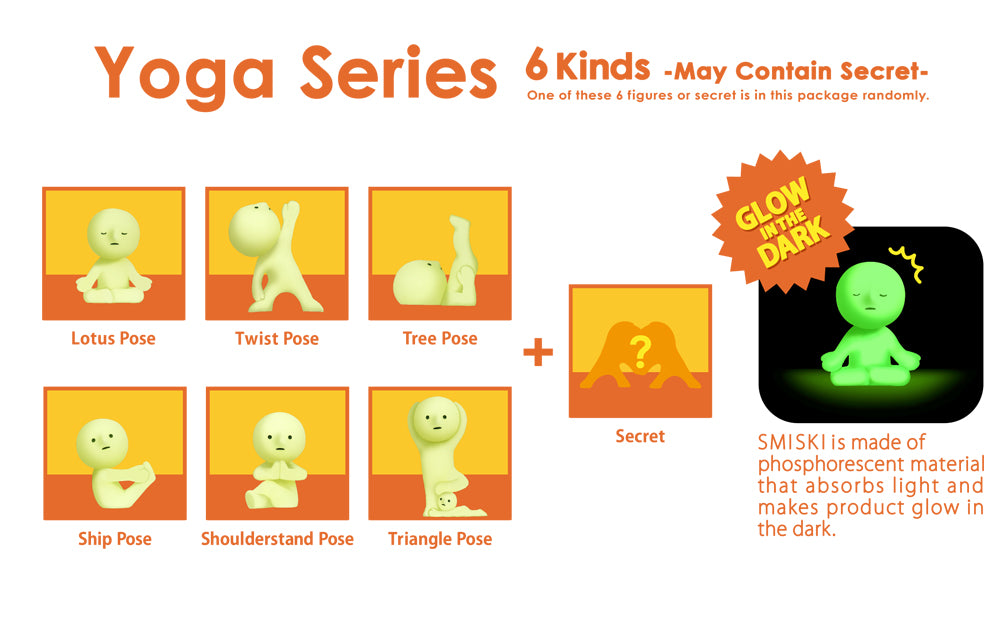 SMISKI Yoga Series blind box - POPBOXSS
