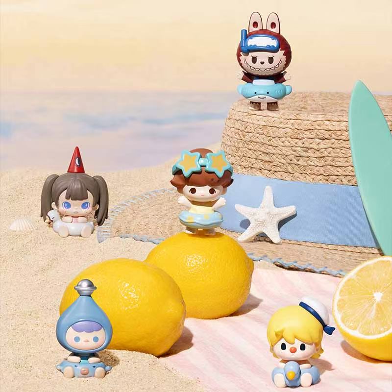 POPMART POP BEAN Island Vacation Series Mini Figures Blind Box (PRE-ORDER) - POPBOXSS