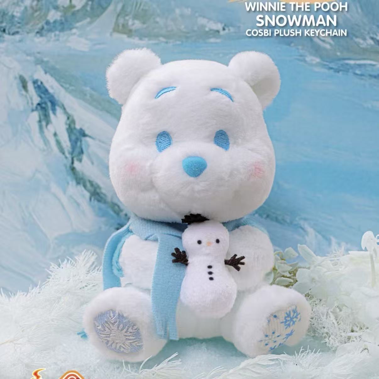 DSN Winnie the Pooh Bloom To Snow Series Cosbi Plush Keychain Collection Blind Box - POPBOXSS