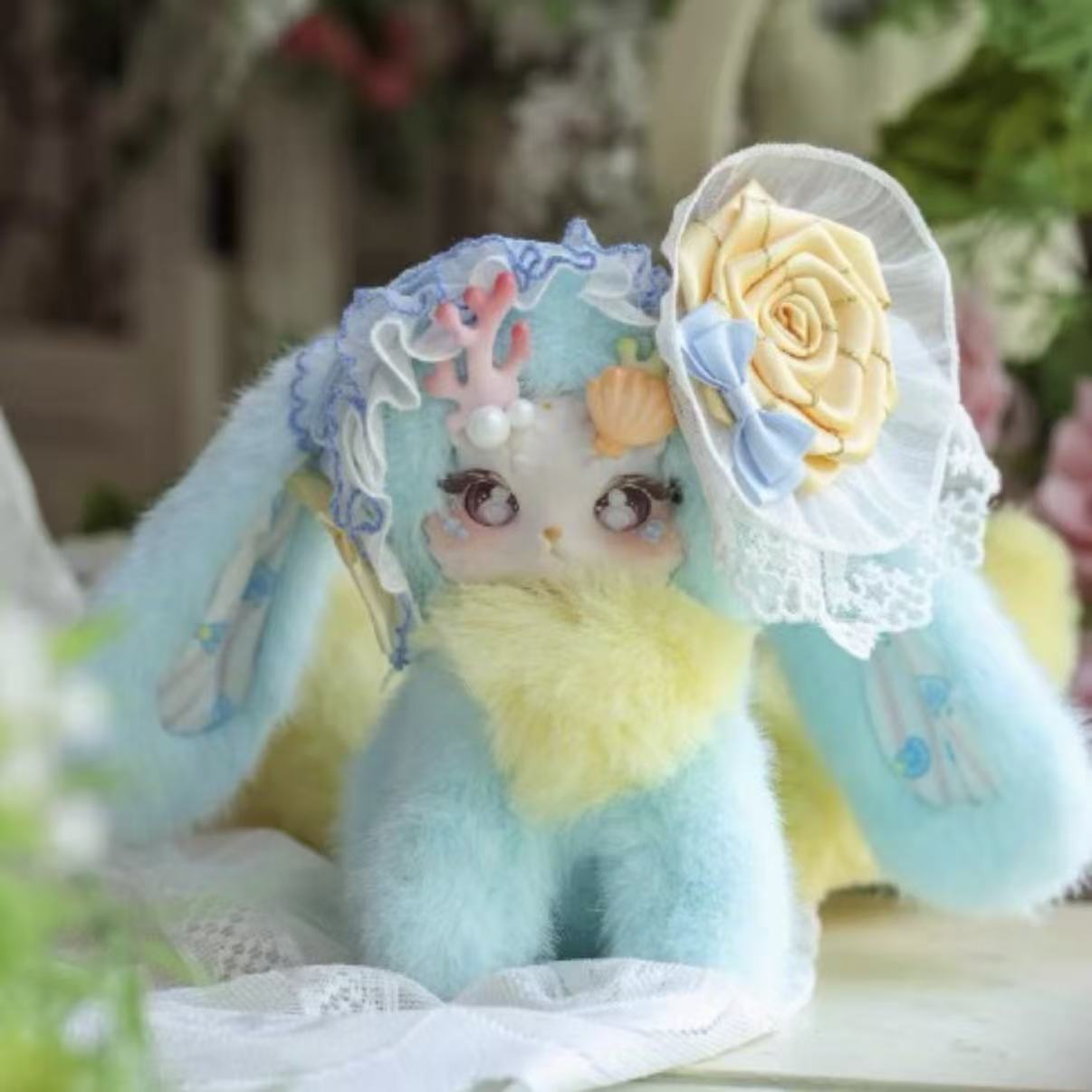 TUTULONG V6 Fluffy shore Vinyl plush pendant blind box - POPBOXSS