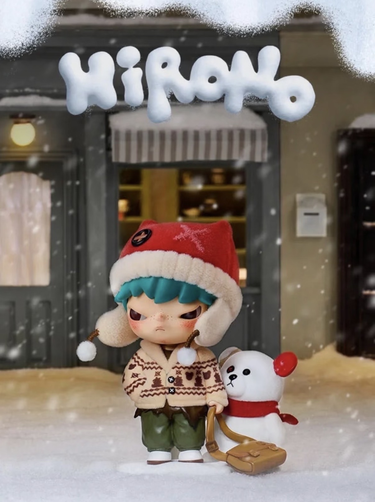 POP MART Hirono Before the Snow Melts Series Figure Hanging Card (PRE-ORDER) - POPBOXSS