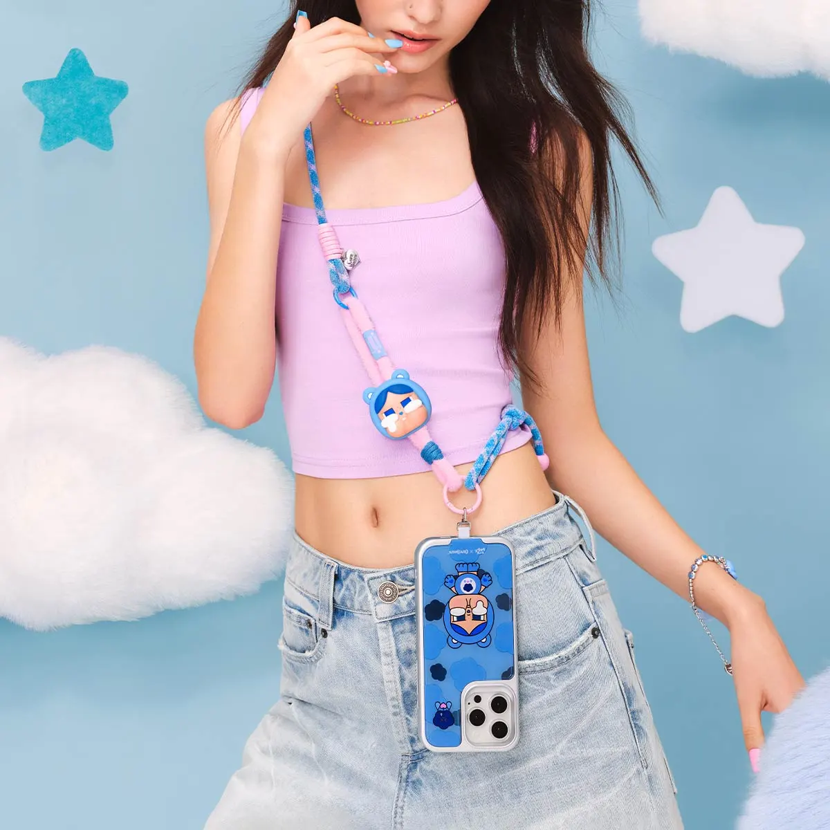 POPMART CRYBABY x Care Bears Series - Long Lanyard - POPBOXSS