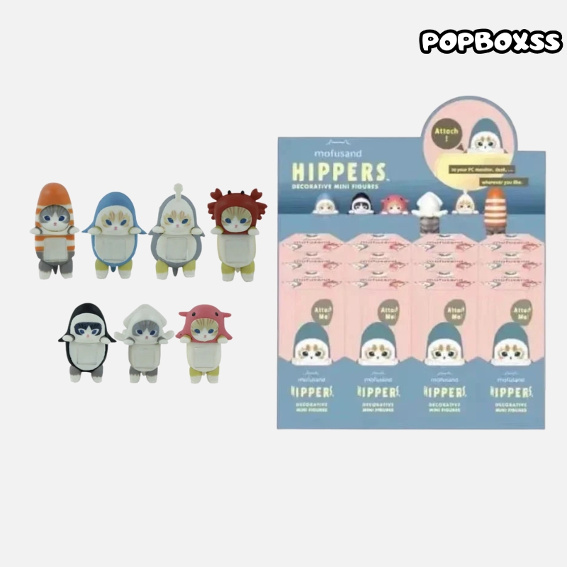 sonny angel a mofusand hippers series figure x. Blind Box - POPBOXSS