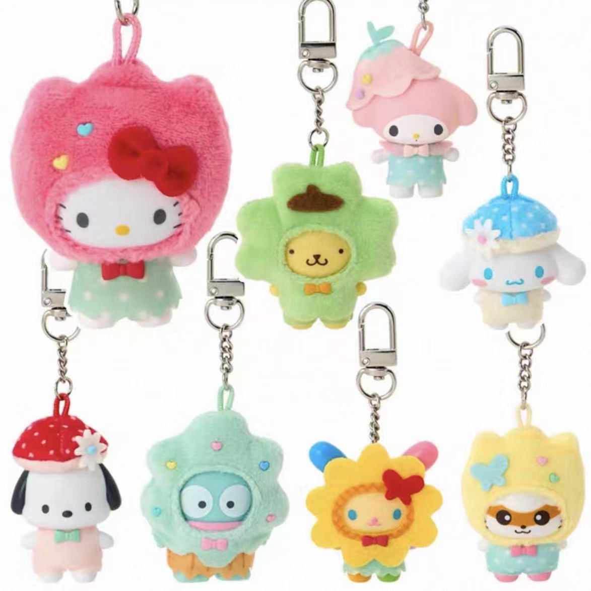 SANRIO Chibitomo V2 Plush Pendant Blind Box Collection - POPBOXSS