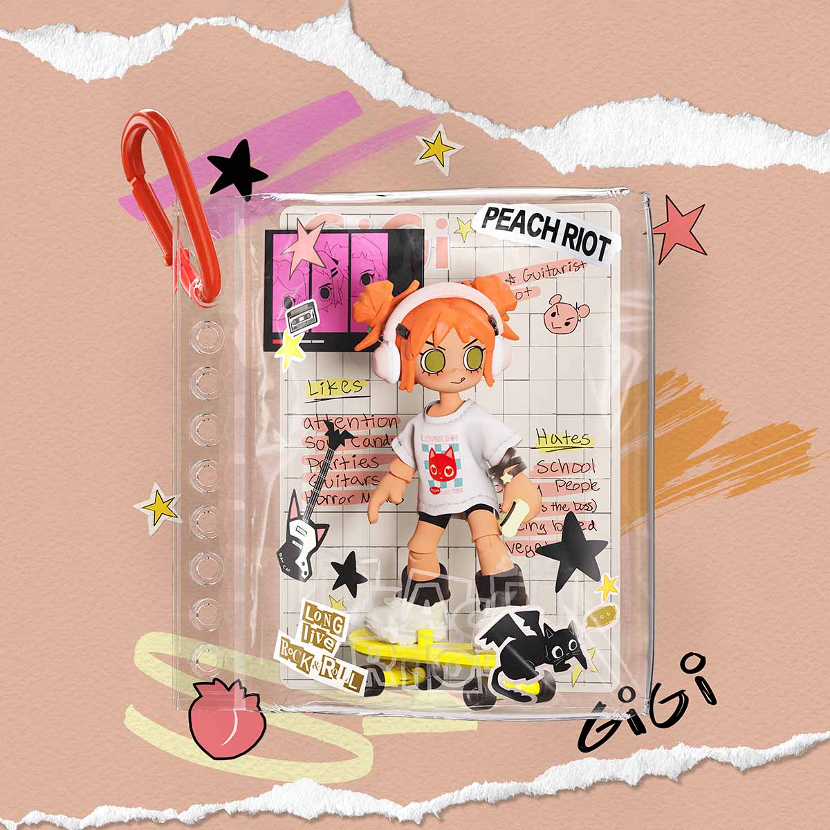 POPMART Peach Riot Carry the Music Series Block Pendant(PRE ORDER) - POPBOXSS