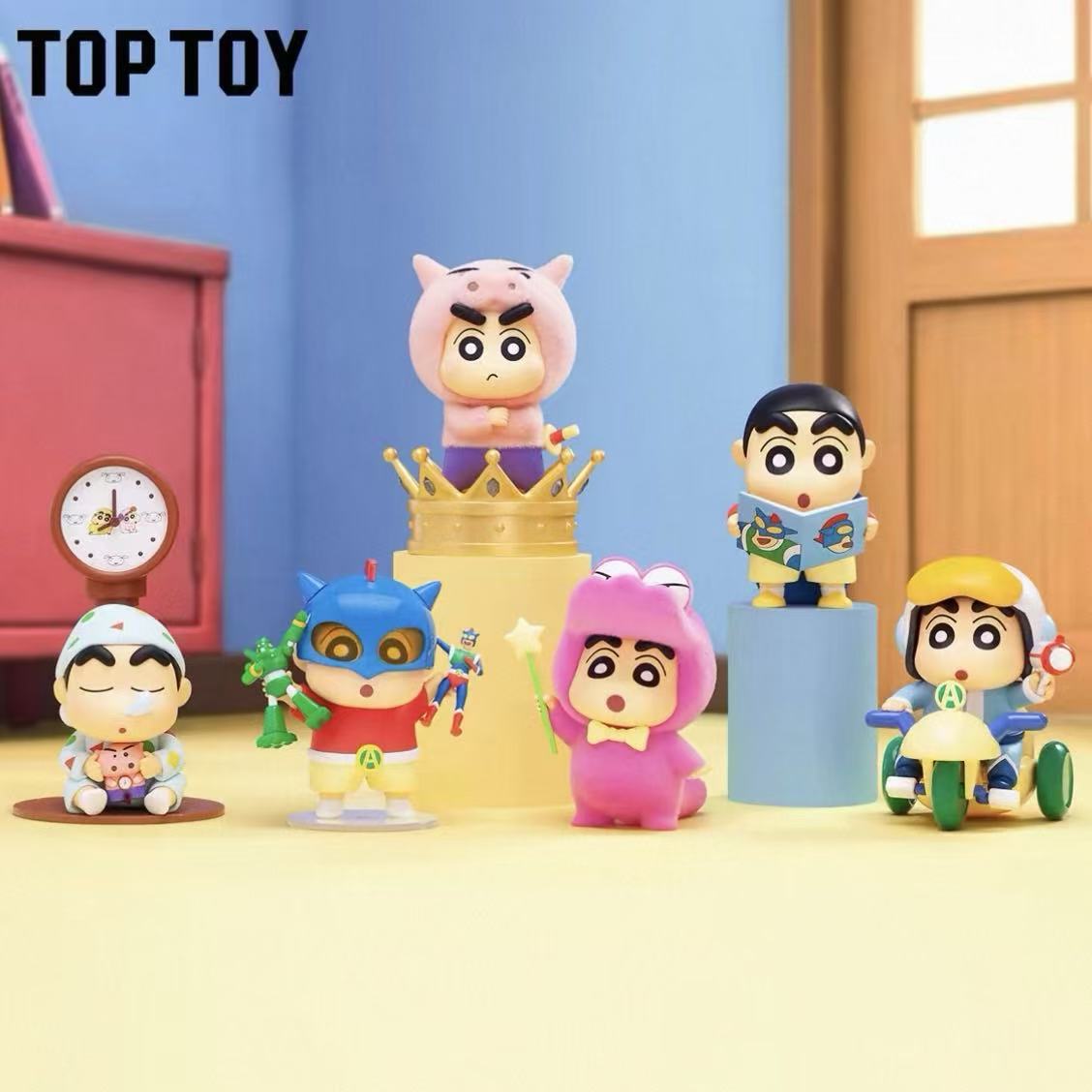 Crayon Shin-chan Dynamic Toy City Series Figure Blind Box - POPBOXSS
