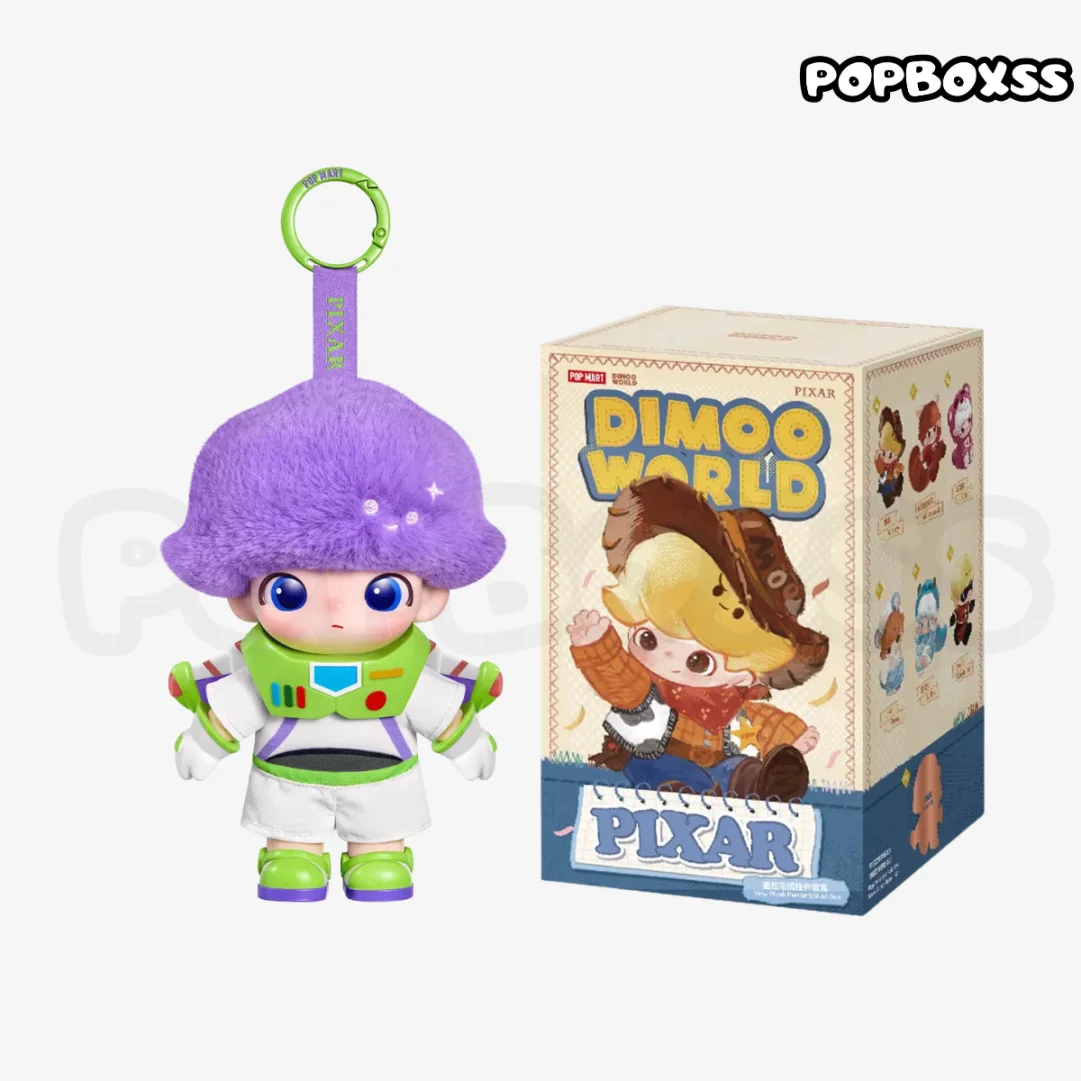 POPMART DIMOO WORLD x PIXAR Series - Vinyl PlushPendant Blind Box