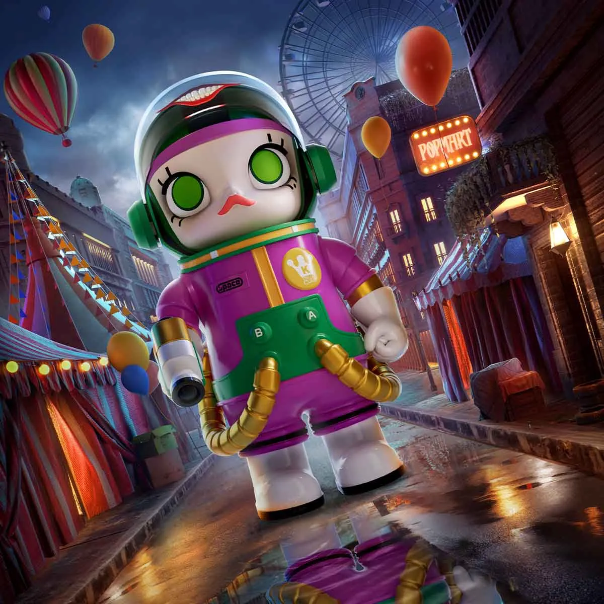 MEGA SPACE MOLLY 400%  JOKER - POPBOXSS