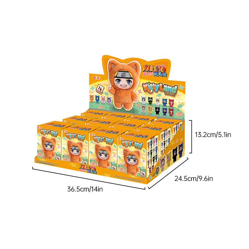 NARUTO Shippuden KittenLand Series Keychain Blind Box - POPBOXSS