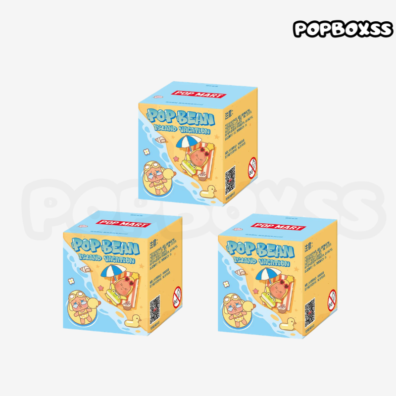POPMART POP BEAN Island Vacation Series Mini Figures Blind Box (PRE-ORDER) - POPBOXSS