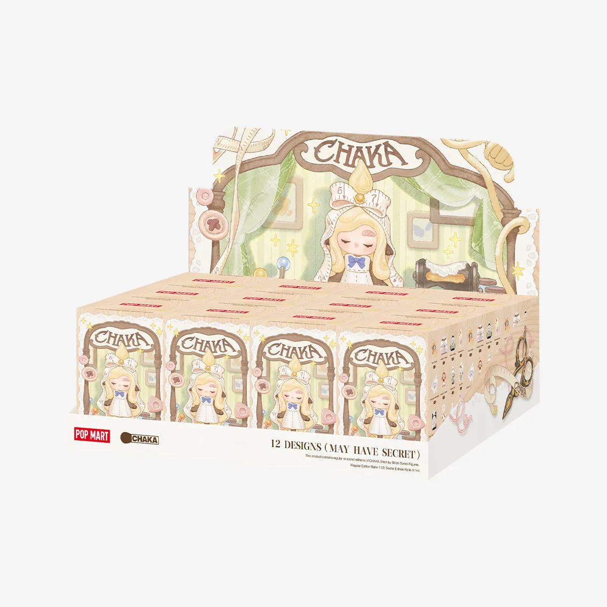 POPMART CHAKA Stitch by Stitch Series Figures(PRE PRDER) - POPBOXSS