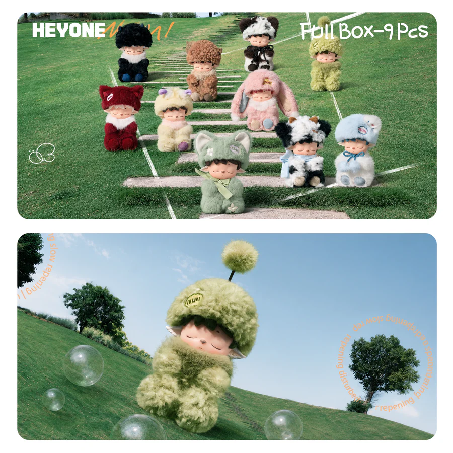 HEYONE MIMI-Inner Ease Journal Series Vinyl Plush Pendant Blind Box - POPBOXSS