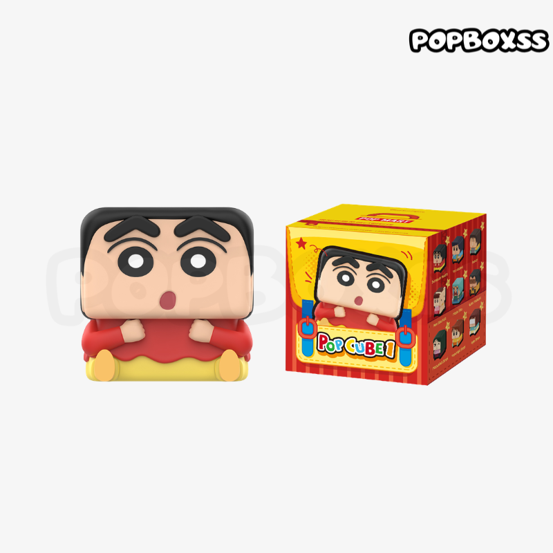 Crayon Shinchan POP CUBE-1 Series Figures - POPBOXSS