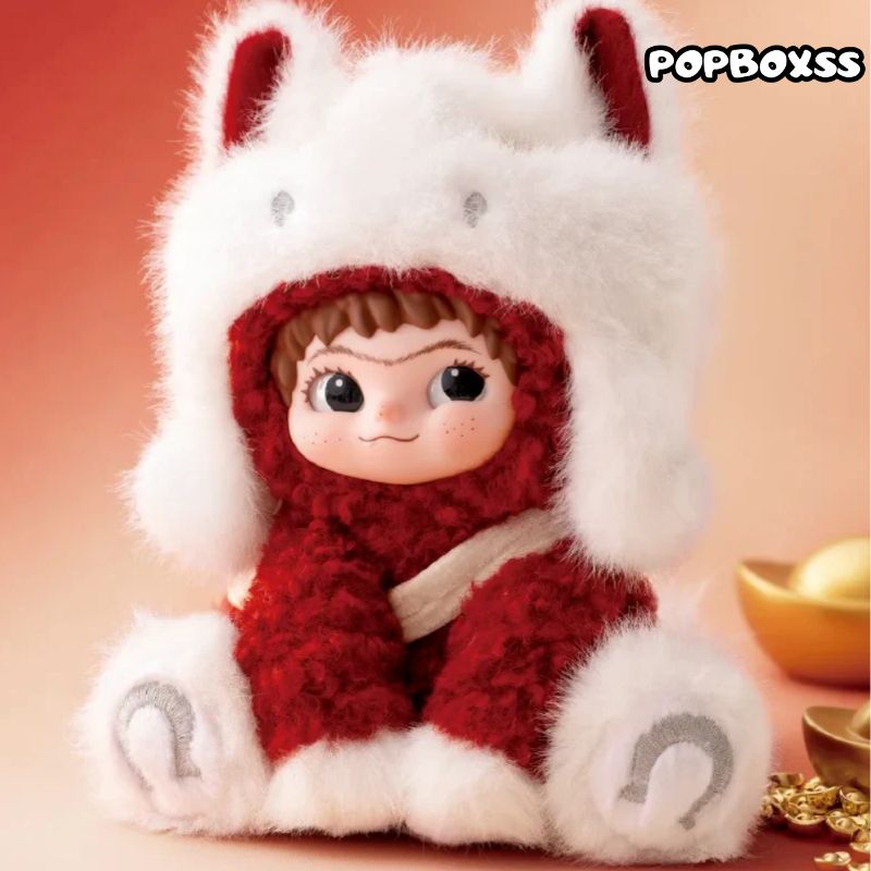 WAKUKU Snowy Lucky Hooves Series Plush New Year Limited Edition Hanging Card - POPBOXSS