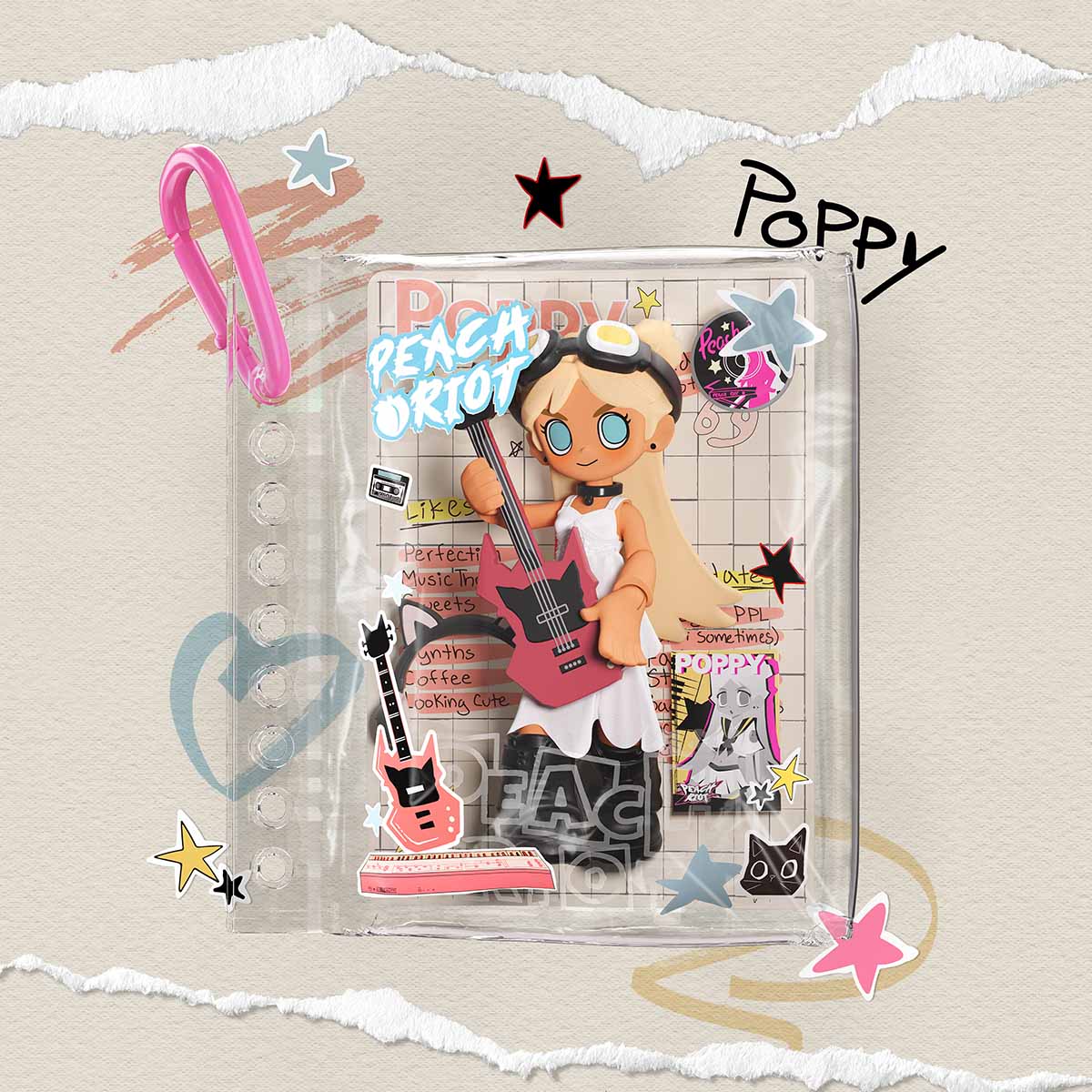 POPMART Peach Riot Carry the Music Series Block Pendant(PRE ORDER) - POPBOXSS