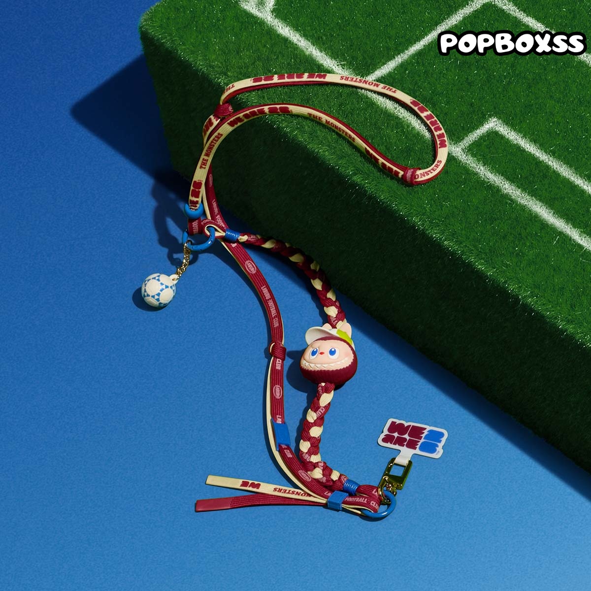 THE MONSTERS × FIFA SERIES-Long Lanyard Blind Box(PRE-ORDER) - POPBOXSS