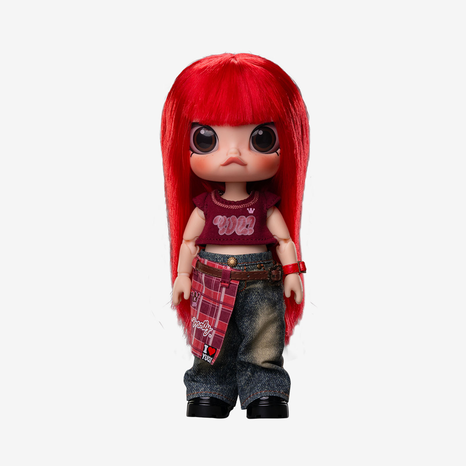 POPMART MOLLY 8/1 BJD YUQI Action figure - POPBOXSS