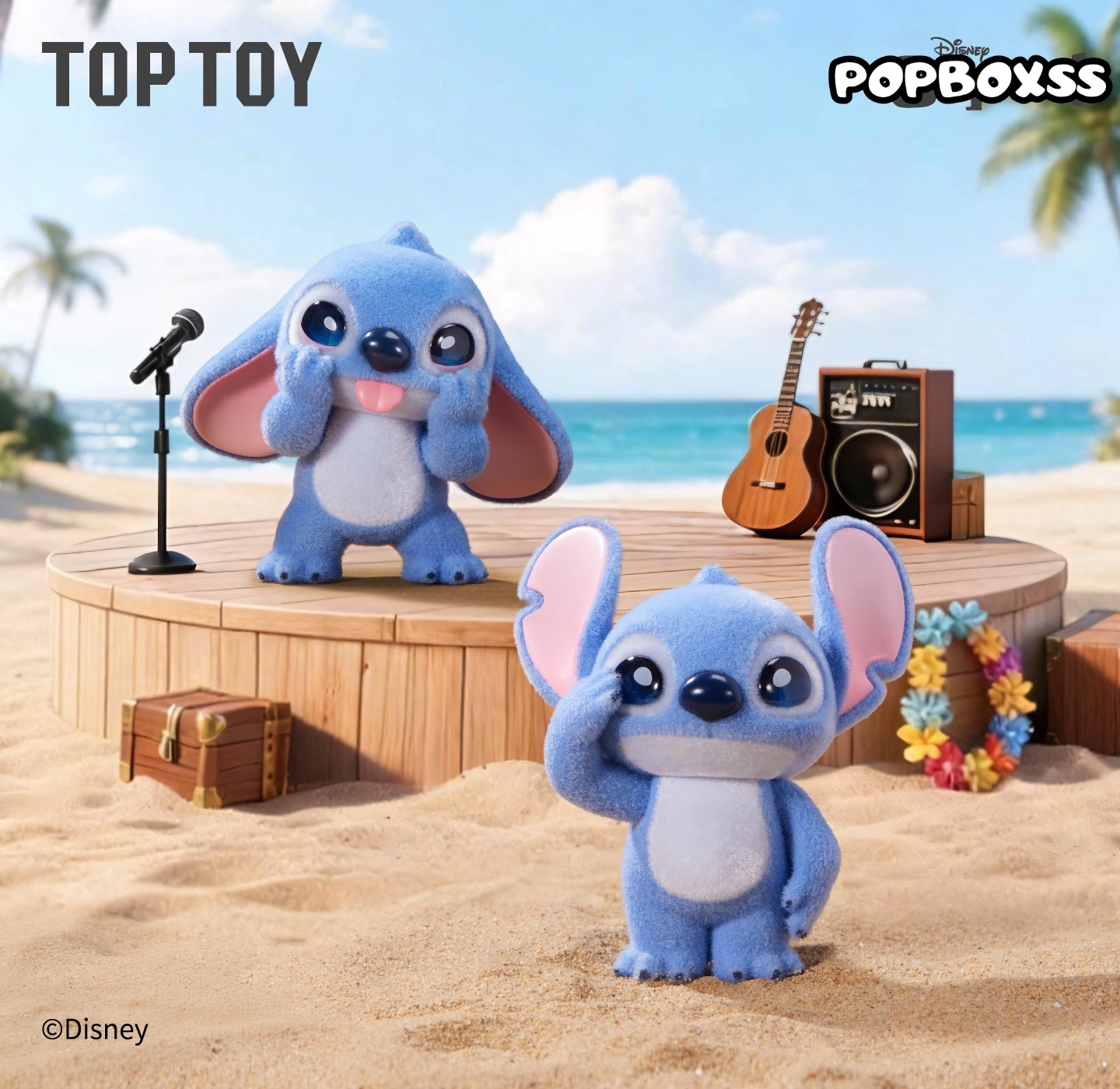 Disney Stitch Emoji Series Figures Blind Box - POPBOXSS