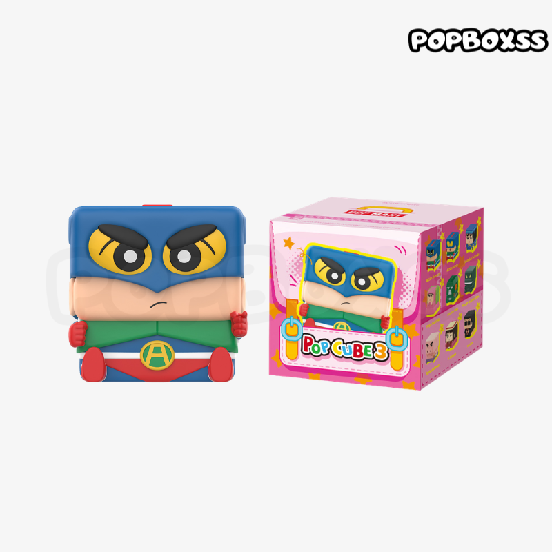 Crayon Shinchan POP CUBE-3 Series Figures - POPBOXSS
