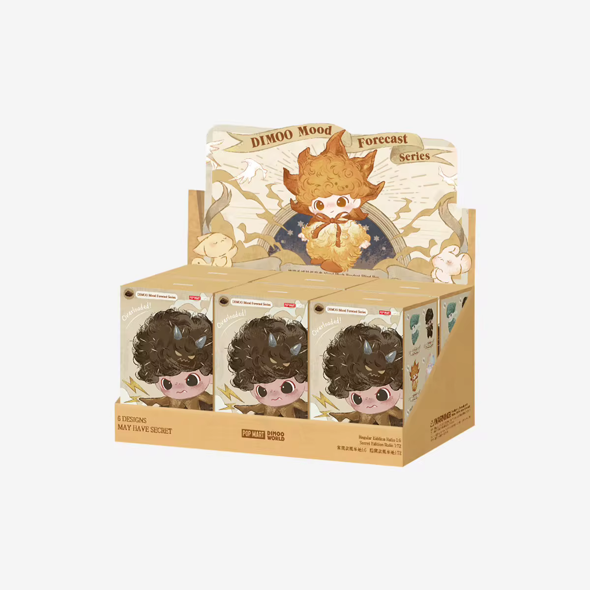POPMART DIMOO Mood Forecast Series-Vinyl Plush Pendant Blind Box(PRE ORDER) - POPBOXSS