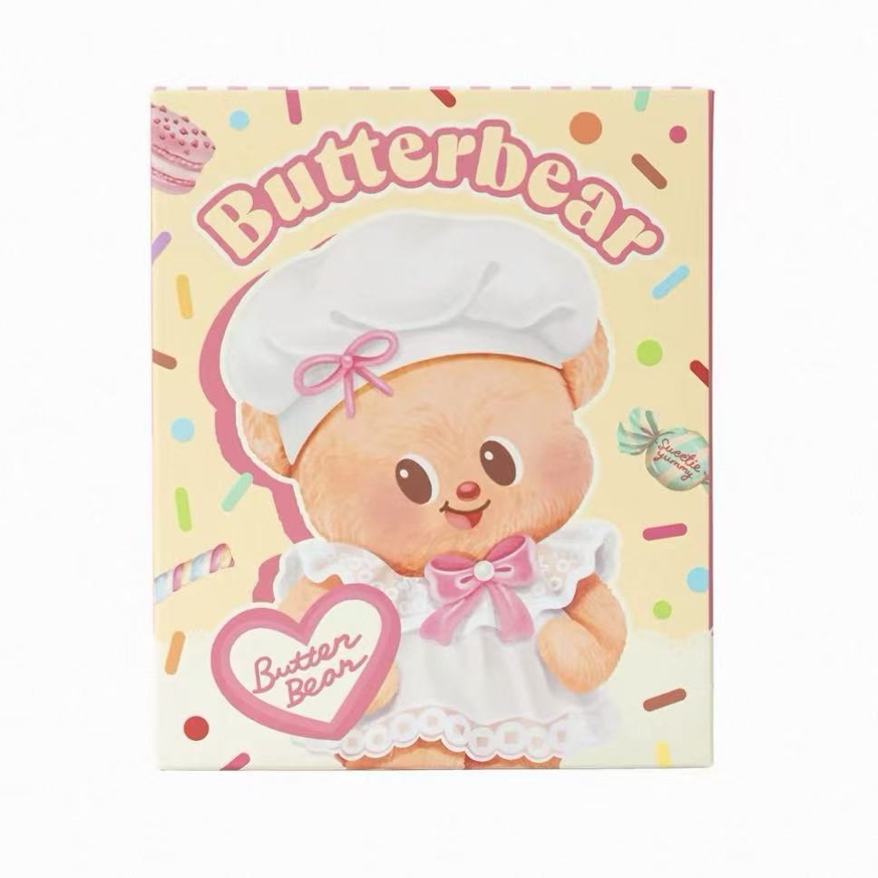 Butterbear Sweetheart Bakery Series Plush Pendant Blind Box - POPBOXSS