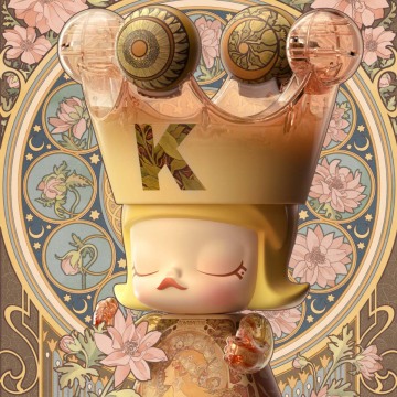 MEGA ROYAL MOLLY 400% Mucha·Zodiac - POPBOXSS