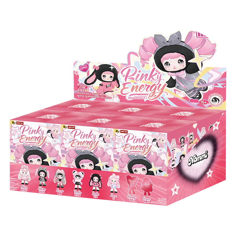 Nommi Pink Energy Series Plush Pendant Blind Box - POPBOXSS