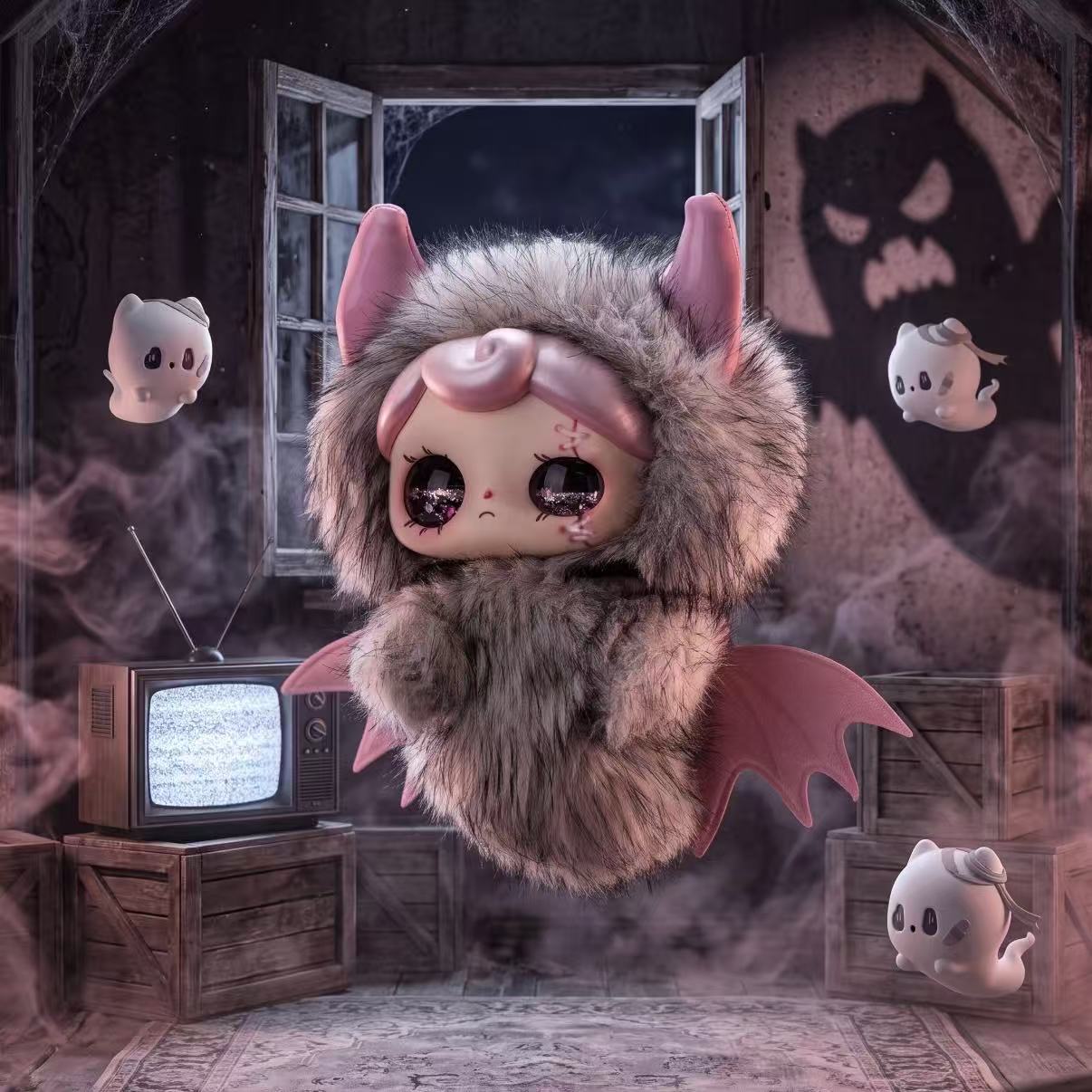 YUNA Petit Wee Ghost Series Plush Pendant Blind Box - POPBOXSS