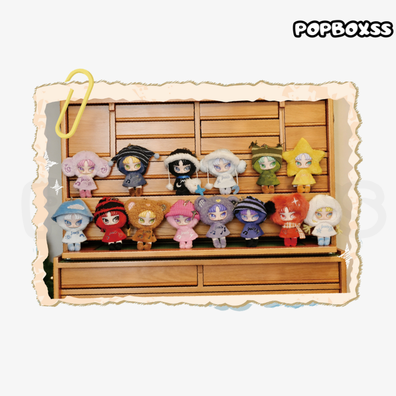 INN'S twelve tiny Wish Keepers mini plush pendant - POPBOXSS