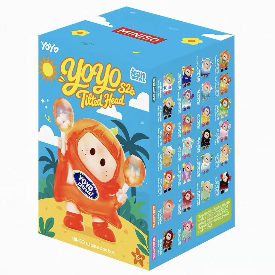 YOYO Tilted Head Collection S2 Series Figure Blind Box - POPBOXSS