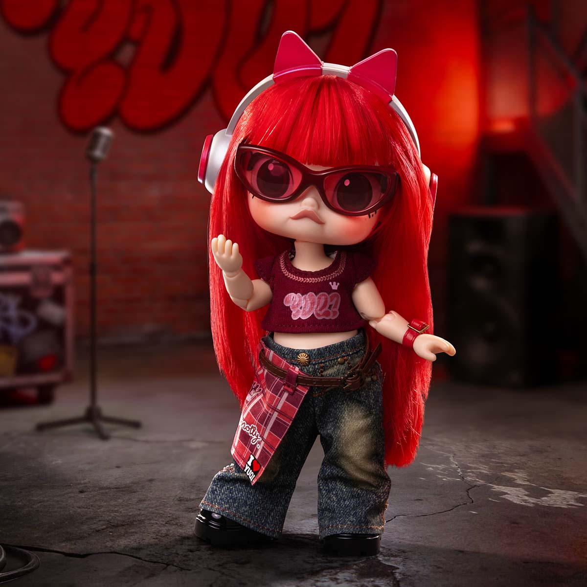 POPMART MOLLY 8/1 BJD YUQI Action figure - POPBOXSS