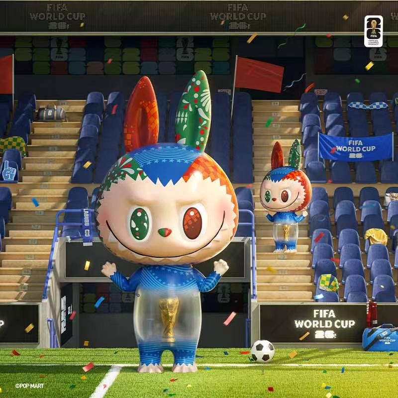 POPMART The Monster MEGA LABUBU World Cup 400% figurines（PRE ORDER） - POPBOXSS