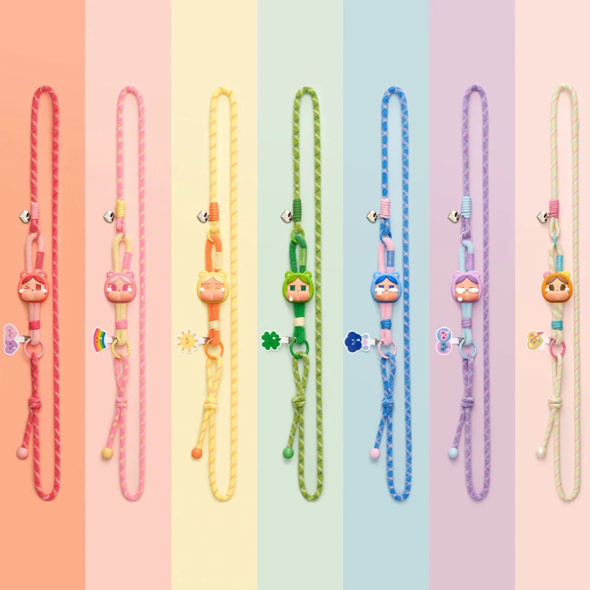 POPMART CRYBABY x Care Bears Series - Long Lanyard - POPBOXSS