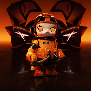 MEGA SPACE MOLLY 400% Apollo（PRE ORDER） - POPBOXSS