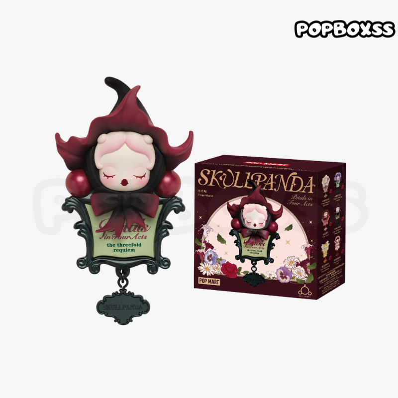 SKULLPANDA Petals in Four Acts Series Fridge Magnet（PRE ORDER） - POPBOXSS