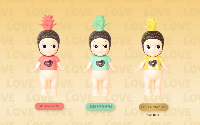 Sonny angel Black Pineapple - POPBOXSS
