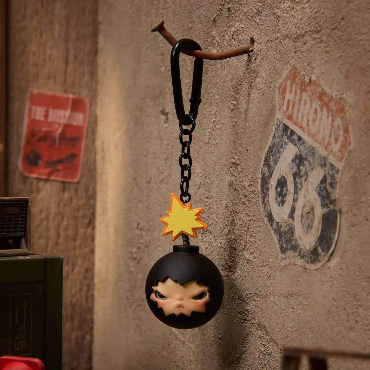POPMART Hirono × The Hundreds Pendant - POPBOXSS