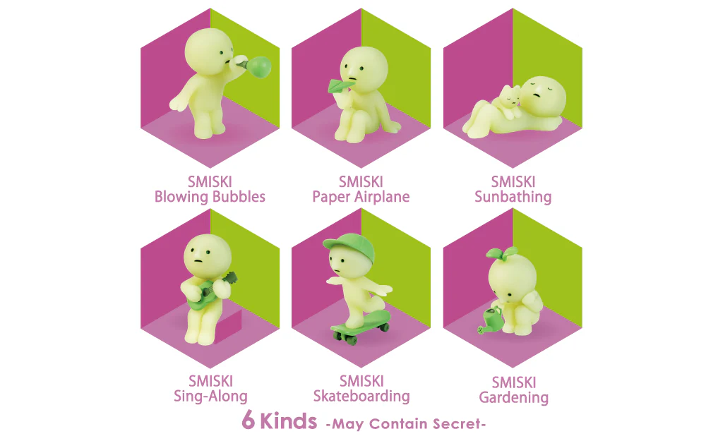 SMISKI Sunday Series blind box sonny angel - POPBOXSS